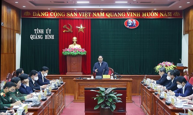 Instan a provincia centrovietnamita de Quang Binh a mejorar desarrollo infraestructural ảnh 1 Instan a provincia centrovietnamita de Quang Binh a mejorar desarrollo infraestructural ảnh 1