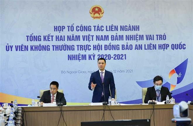 Evalúan desempeño de Vietnam como miembro no permanente del Consejo de Seguridad de ONU ảnh 1 Evalúan desempeño de Vietnam como miembro no permanente del Consejo de Seguridad de ONU ảnh 1