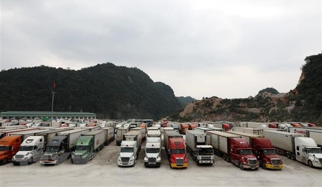 Vietnam y China buscan soluciones a la congestión de carga en puertas fronterizas ảnh 1 Vietnam y China buscan soluciones a la congestión de carga en puertas fronterizas ảnh 1