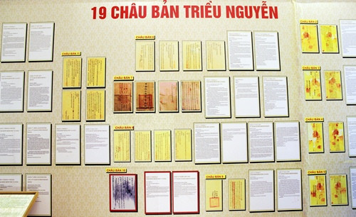 Promueven en Vietnam valores de textos oficiales de la dinastía Nguyen ảnh 1 Promueven en Vietnam valores de textos oficiales de la dinastía Nguyen ảnh 1