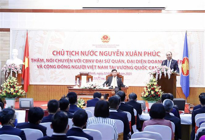 Presidente de Vietnam resalta relaciones especiales con Camboya ảnh 2