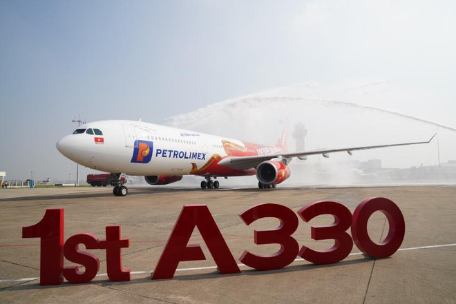 Vietjet recibe el primer avión de fuselaje ancho A330 ảnh 2 Vietjet recibe el primer avión de fuselaje ancho A330 ảnh 2