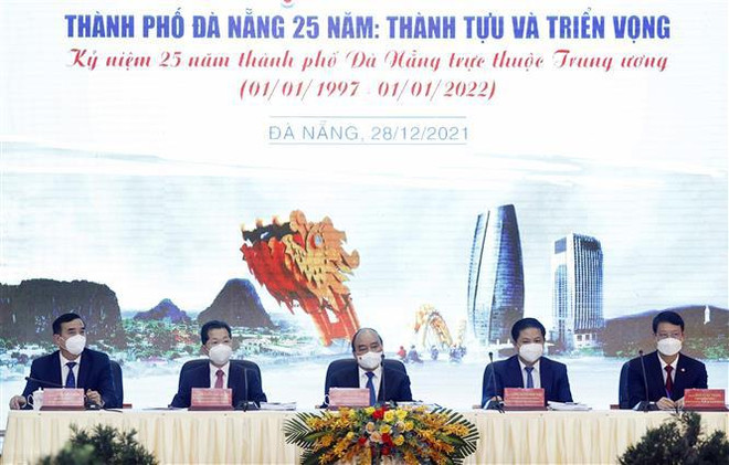 Presidente de Vietnam pide a Da Nang despertar el potencial humano ảnh 1