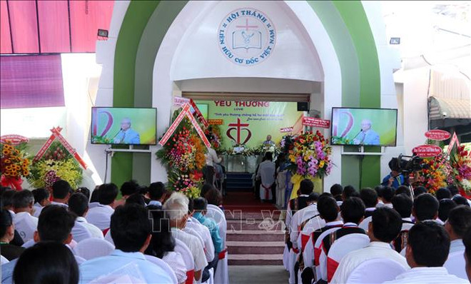Inauguran en Vietnam VI congreso de la Iglesia Fraternidad Cristiana ảnh 1 Inauguran en Vietnam VI congreso de la Iglesia Fraternidad Cristiana ảnh 1