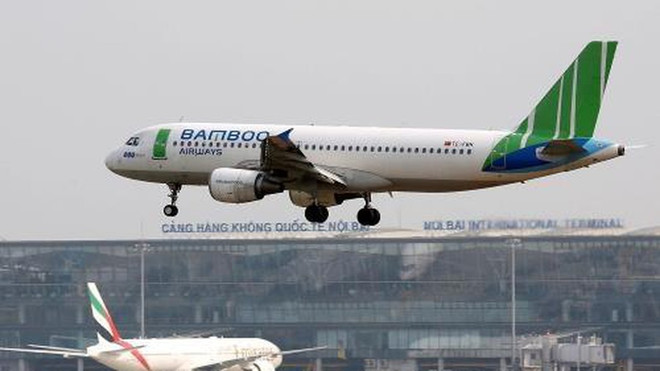 Ajusta aerolínea vietnamita Bamboo Airways planes de vuelos por tormenta Nakri ảnh 1