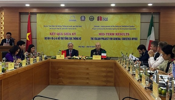 Destacan respaldo de Italia a Vietnam en mejoramiento del sistema estadístico ảnh 1  Destacan respaldo de Italia a Vietnam en mejoramiento del sistema estadístico ảnh 1