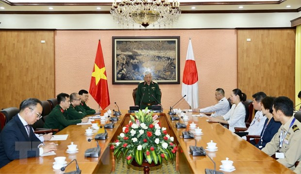 Fortalecen nexos entre Vietnam y Japón en defensa ảnh 1