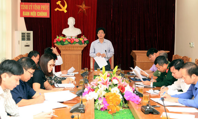 Instancia partidista en provincia vietnamita de Vinh Phuc analiza asuntos internos ảnh 1 Instancia partidista en provincia vietnamita de Vinh Phuc analiza asuntos internos ảnh 1