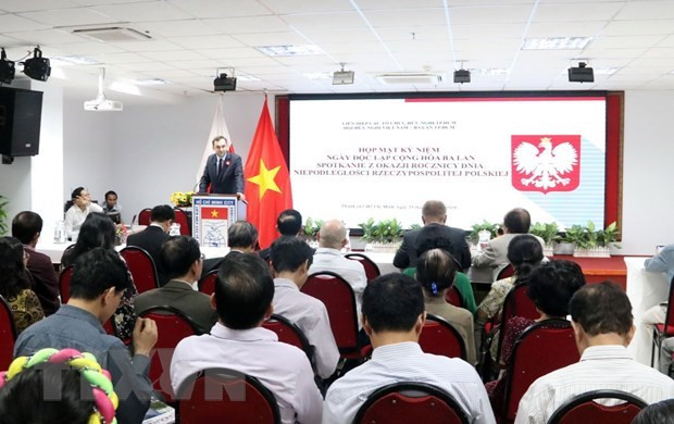 Celebran fiesta nacional de Polonia en Ciudad Ho Chi Minh ảnh 1 Celebran fiesta nacional de Polonia en Ciudad Ho Chi Minh ảnh 1