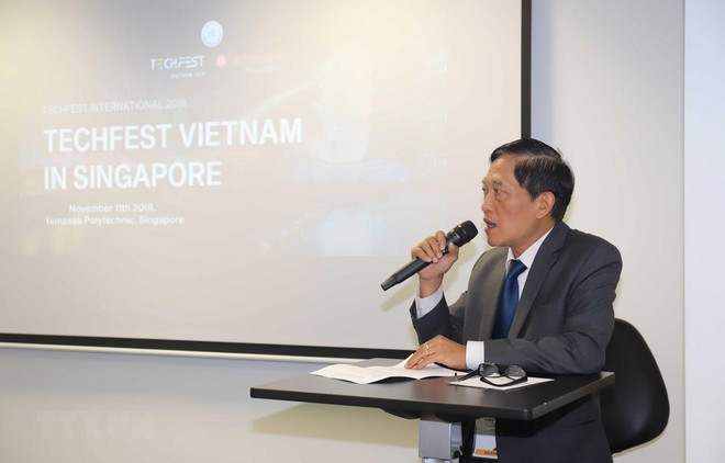 Presentan en Singapur potencialidades de Vietnam para estimular el emprendimiento ảnh 1  Presentan en Singapur potencialidades de Vietnam para estimular el emprendimiento ảnh 1