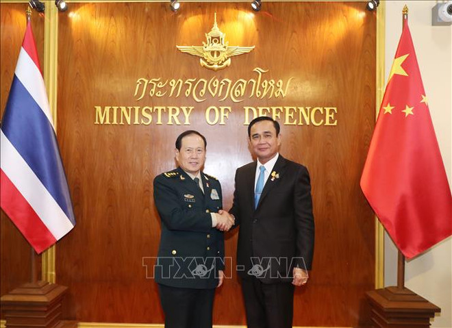 Acuerdan Tailandia y China mejorar la cooperación militar ảnh 1