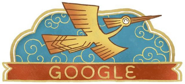 Google Doodle celebra el Día Nacional de Vietnam con la imagen de un pájaro mítico ảnh 1 Google Doodle celebra el Día Nacional de Vietnam con la imagen de un pájaro mítico ảnh 1