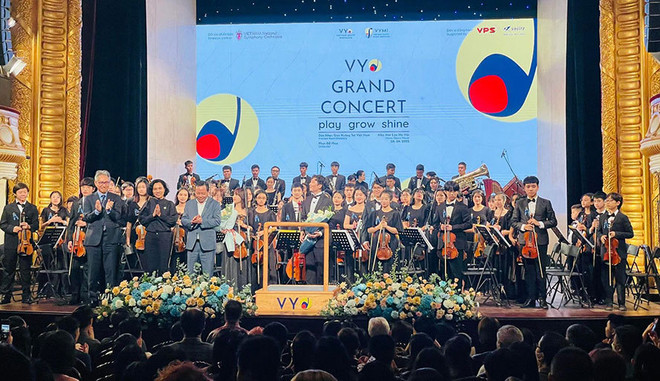 Debuta en Hanoi Orquesta Sinfónica Juvenil de Vietnam ảnh 1 Debuta en Hanoi Orquesta Sinfónica Juvenil de Vietnam ảnh 1
