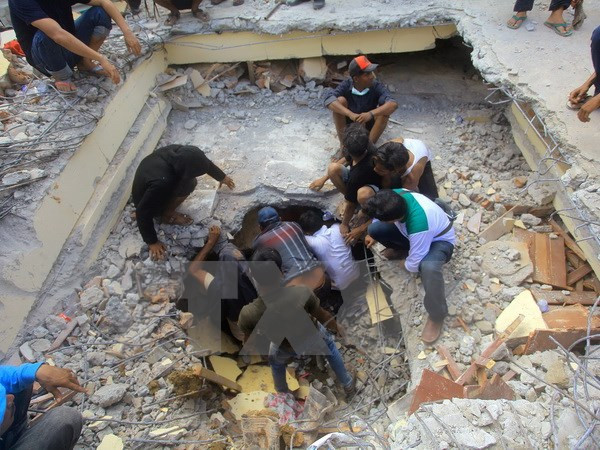 No reporta ninguna víctima vietnamita en sismo en Indonesia ảnh 1 No reporta ninguna víctima vietnamita en sismo en Indonesia ảnh 1