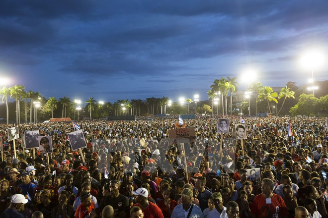 En Santiago de Cuba acto en memoria de Fidel Castro ảnh 1 En Santiago de Cuba acto en memoria de Fidel Castro ảnh 1
