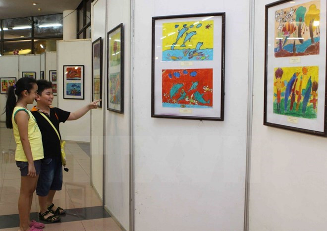 Vietnam participa en Festival de Diarios Ilustrados para Niños Asiáticos ảnh 1 Vietnam participa en Festival de Diarios Ilustrados para Niños Asiáticos ảnh 1