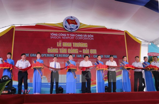 Inauguran puerto marítimo en ciudad sureña de Can Tho ảnh 1 Inauguran puerto marítimo en ciudad sureña de Can Tho ảnh 1