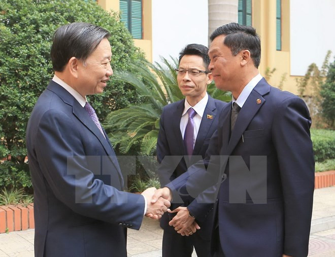 Vietnam y Myanmar forjan cooperación en seguridad ảnh 1 Vietnam y Myanmar forjan cooperación en seguridad ảnh 1