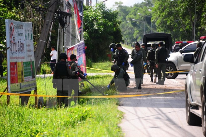 Tailandia arresta a tres sospechosos de ataques con bombas en sitios turísticos ảnh 1 Tailandia arresta a tres sospechosos de ataques con bombas en sitios turísticos ảnh 1
