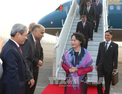 Inicia presidenta parlamentaria de Vietnam visita oficial a India ảnh 1 Inicia presidenta parlamentaria de Vietnam visita oficial a India ảnh 1