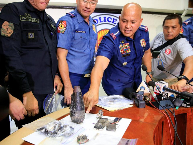 Filipinas detiene sospechosos de atentado con bomba cerca de Embajada de EE.UU. ảnh 1 Filipinas detiene sospechosos de atentado con bomba cerca de Embajada de EE.UU. ảnh 1