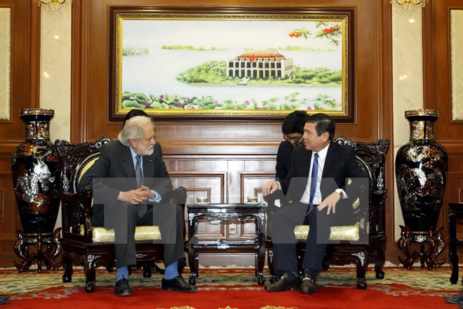Ciudad Ho Chi Minh llama a inversiones británicas en infraestructura de tránsito ảnh 1 Ciudad Ho Chi Minh llama a inversiones británicas en infraestructura de tránsito ảnh 1