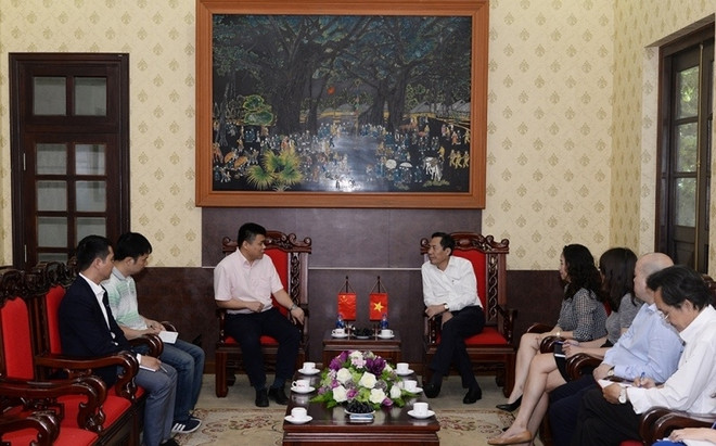 Vietnam y China por intensificar cooperación entre medios de prensa ảnh 1 Vietnam y China por intensificar cooperación entre medios de prensa ảnh 1