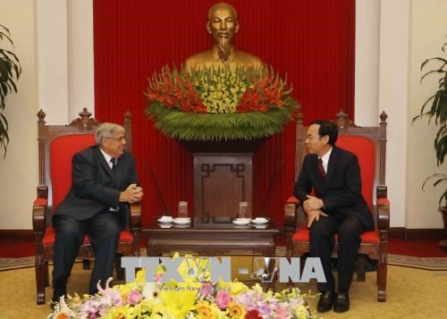 Francia y Vietnam fortalecen lazos partidistas ảnh 1 Francia y Vietnam fortalecen lazos partidistas ảnh 1