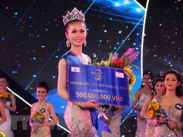 Nguyen Thi Kim Ngoc gana corona de Reina del Mar Global de Vietnam 2018 ảnh 1 Nguyen Thi Kim Ngoc gana corona de Reina del Mar Global de Vietnam 2018 ảnh 1