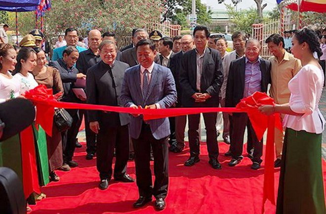 Inauguran en Camboya estación de radio financiada por Vietnam ảnh 1