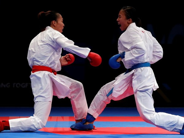 Conquista Vietnam nueve preseas doradas en primer día del campeonato regional de Karate ảnh 1 Conquista Vietnam nueve preseas doradas en primer día del campeonato regional de Karate ảnh 1