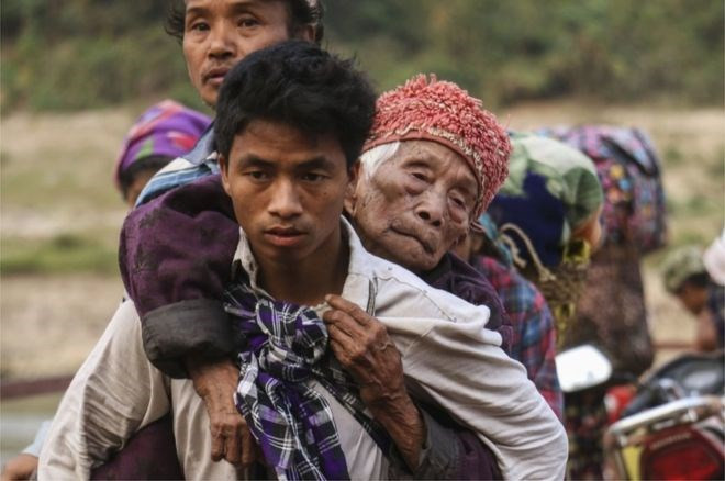 Myanmar: Miles de personas huyen por nuevos conflictos en estado de Kachin ảnh 1 Myanmar: Miles de personas huyen por nuevos conflictos en estado de Kachin ảnh 1