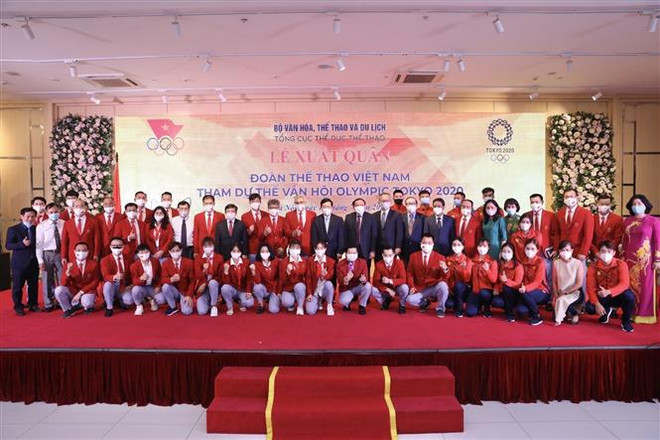 Delegación vietnamita lista para participar en Juegos Olímpicos de Tokio ảnh 2 Delegación vietnamita lista para participar en Juegos Olímpicos de Tokio ảnh 2
