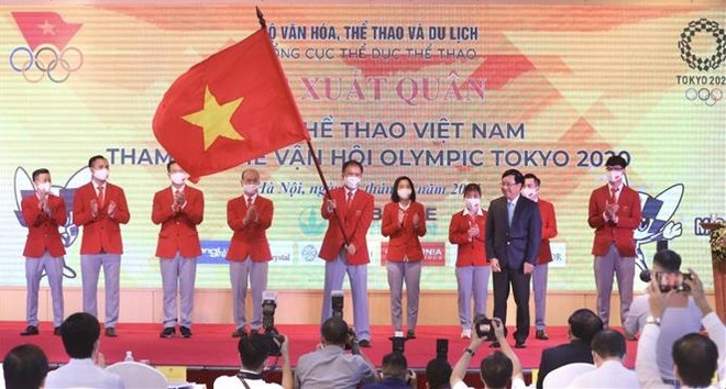 Delegación vietnamita lista para participar en Juegos Olímpicos de Tokio ảnh 1 Delegación vietnamita lista para participar en Juegos Olímpicos de Tokio ảnh 1