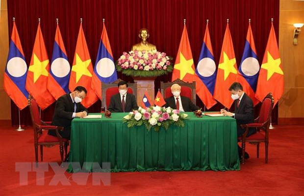 Destaca periódico Pathetlao la solidaridad especial y cooperación integral entre Vietnam y Laos ảnh 1 Destaca periódico Pathetlao la solidaridad especial y cooperación integral entre Vietnam y Laos ảnh 1