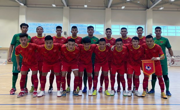 Selección vietnamita de futsal comienza su preparación para Copa Mundial ảnh 1