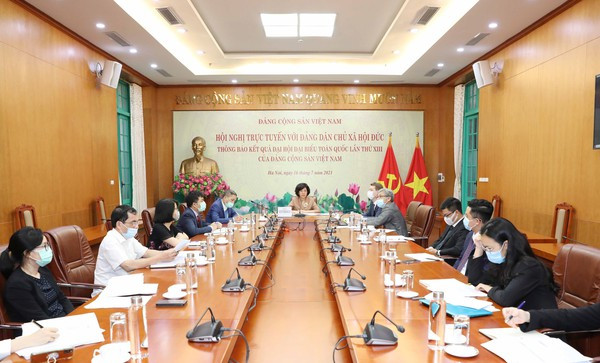 Fortalecen nexos entre Partido Comunista de Vietnam y Partido Socialdemócrata de Alemania ảnh 1