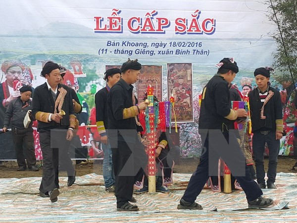 Sapa promueve ritual de la madurez de la comunidad Dao Rojo ảnh 1 Sapa promueve ritual de la madurez de la comunidad Dao Rojo ảnh 1