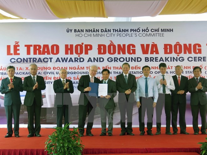 Inversiones millonarias para metro subterráneo en Ciudad Ho Chi Minh ảnh 1 Inversiones millonarias para metro subterráneo en Ciudad Ho Chi Minh ảnh 1