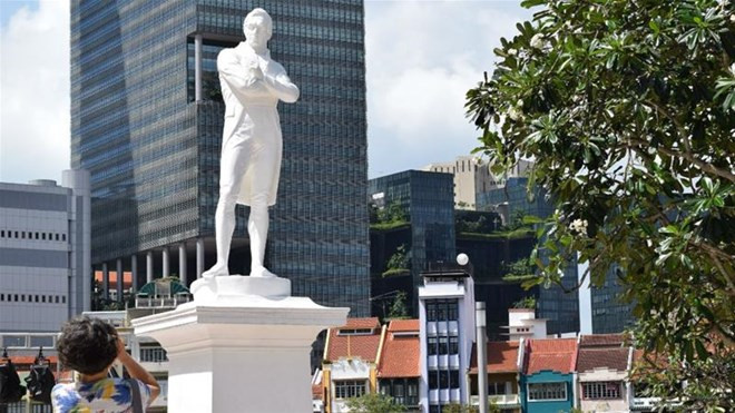 Conmemora Singapur aniversario 200 de la llegada de Thomas Stamford Raffles ảnh 1 Conmemora Singapur aniversario 200 de la llegada de Thomas Stamford Raffles ảnh 1