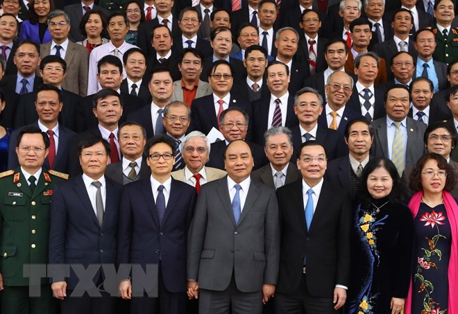 Felicita Premier de Vietnam a intelectuales nacionales en ocasión de Año Nuevo Lunar ảnh 1 Felicita Premier de Vietnam a intelectuales nacionales en ocasión de Año Nuevo Lunar ảnh 1