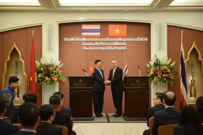 Planean Vietnam y Tailandia elevar comercio bilateral a 20 mil millones de dólares ảnh 1 Planean Vietnam y Tailandia elevar comercio bilateral a 20 mil millones de dólares ảnh 1