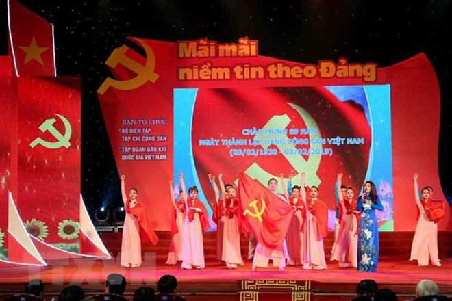 Conmemoran en Vietnam 89 aniversario de Fundación del Partido Comunista ảnh 1 Conmemoran en Vietnam 89 aniversario de Fundación del Partido Comunista ảnh 1