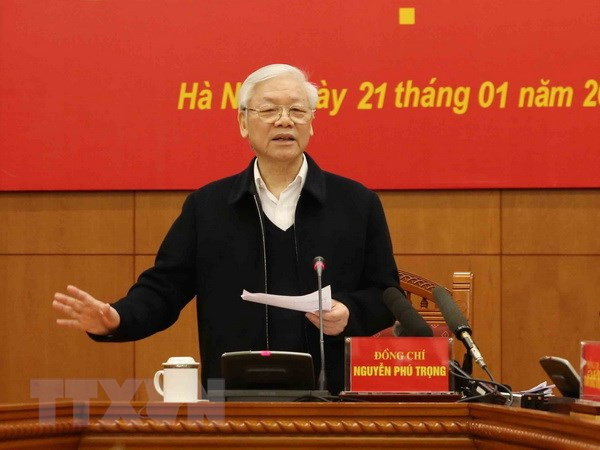 Insta máximo dirigente vietnamita a fortalecer el marco legal anticorrupción ảnh 1 Insta máximo dirigente vietnamita a fortalecer el marco legal anticorrupción ảnh 1
