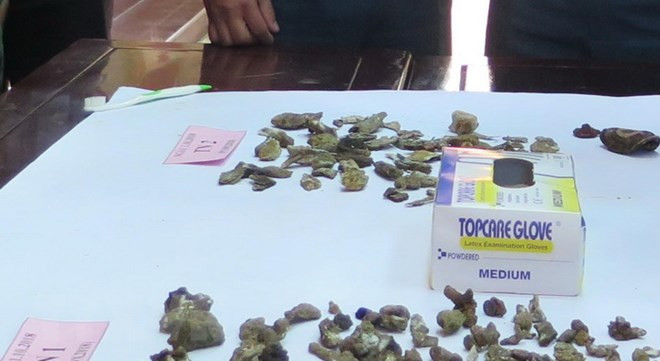 Entregan en Vietnam fragmentos de avión de combate accidentado en 1971 a familias de los pilotos ảnh 1 Entregan en Vietnam fragmentos de avión de combate accidentado en 1971 a familias de los pilotos ảnh 1