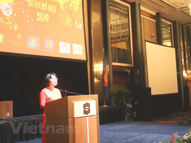 Vietnamitas en Asia celebran fiesta tradicional del Tet ảnh 1 Vietnamitas en Asia celebran fiesta tradicional del Tet ảnh 1