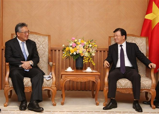 Resalta vicepremier de Vietnam cooperación económica con Japón ảnh 1 Resalta vicepremier de Vietnam cooperación económica con Japón ảnh 1