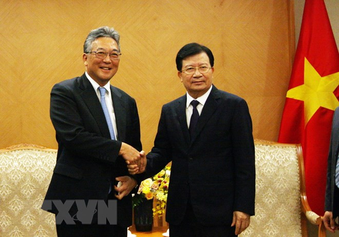Destaca Vicepremier de Vietnam contribución de empresas japonesas a la economía de su país ảnh 1 Destaca Vicepremier de Vietnam contribución de empresas japonesas a la economía de su país ảnh 1