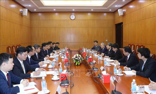 Partido Comunista de Vietnam y Consejo de Estado de China fortalecen cooperación ảnh 1 Partido Comunista de Vietnam y Consejo de Estado de China fortalecen cooperación ảnh 1