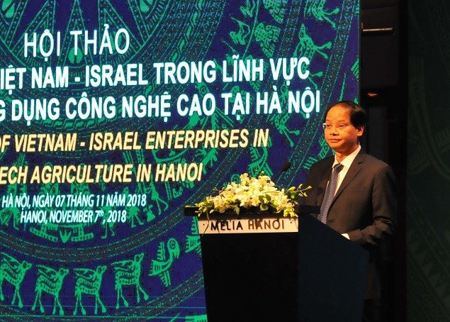 Hanoi desea fomentar la cooperación con Israel en la agricultura de alta tecnología ảnh 1 Hanoi desea fomentar la cooperación con Israel en la agricultura de alta tecnología ảnh 1